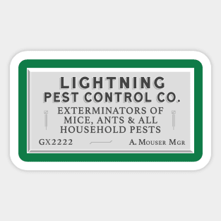 Lightning Sticker
